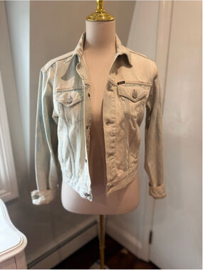 Ralph Lauren | Women's Vintage inspired Denim Trucker Jacket | Stonewash Size XS
